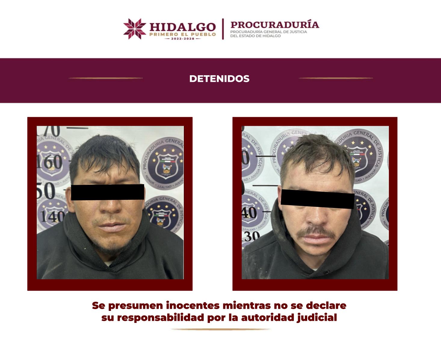 Caen dos con 7 mil 500 dosis de droga en Tlaxcoapan